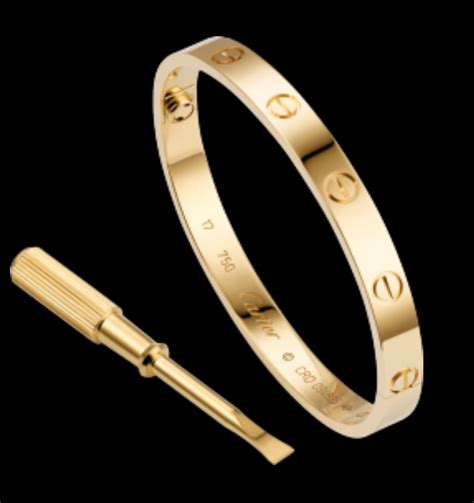 cartier inspired love bangle.